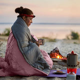 Slaapzak, 3 seizoenen, ultralichte mummieslaapzak [800 g], slaapzak kleine verpakkingsmaat & volwassenen - outdoor, camping, trekking, indoor