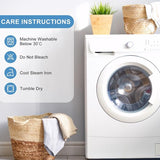 Rood tafelkleed, linnenlook, afwasbaar, waterafstotend, tafelkleed voor eetkamer, tuin, feest, bruiloften of huishouden, 135 x 220 cm