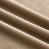 Stoelhoezen, set van 2 stoelhoezen, schommelstoelhoezen voor stoelen, kaki, fluweel, voor bureaustoel, keuken, woonkamer, banket, familie, bruiloft, party