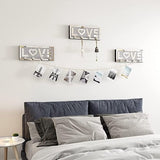 Home Sleutelhouder Zilver met 4 Kristallen Haken, Gespiegelde Sleutelopslag, Sleutelhaak Modern, Sleutelhouder Muur, Wanddecoratie, Hal