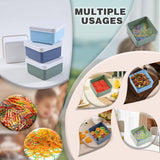 Set van 16 voedselbewaarcontainers met deksel, klein, vriescontainers van 150 ml, kleine container, mini-bewaarcontainer, vriescontainer, kunststof, BPA-vrij, geschikt voor magnetrons en diepvriezers