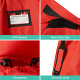 Transporttas kinderwagen (rood, klein) - reistas/beschermhoes vliegtuig - buggytas 120 x 37cm