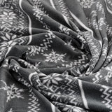 Kerst Fleece Gooi Grote 50" x 60" Pluizige Microvezel Deken Gooi voor Bed Slaapbank Pluche Gezellige Winter Warmer Scandi Nordic Grijs