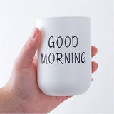 2 stuks tandenborstelbekers tandenborstelhouder voor tandenborstel en tandpasta, absoluut onbreekbaar, kunststof