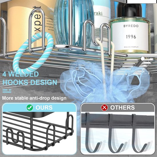 Douche- en badrekje, maximaal 10 kg.