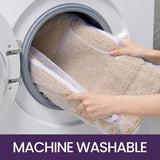 Badkamertapijt 40 x 60 cm, badmat antislip wasbaar, zachte badmat, microvezel absorberende badmat, badmatten voor badkuip, doucheruimte en badkamer - beige