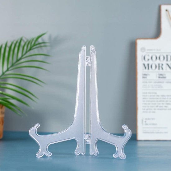 Materiaal: kunststof. Ze zijn perfect voor een breed scala aan producten zoals platen, foto's, bruiloftskaarten, onderscheidingen of andere voorwerpen