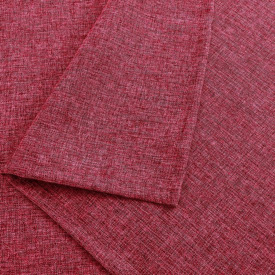 Tafelkleed Linnenlook Vierkant tafelkleed Waterafstotend tafellinnen, 1 stuk, 135 x 200 cm, Rood