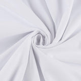 Deluxe Beddengoedset, 155 x 220 cm, 100% katoen, dekbedovertrek met kussensloop 80 x 80 cm, hoogwaardig dekbedovertrek met ritssluiting, Made in EU, wit, 155 x 220 cm