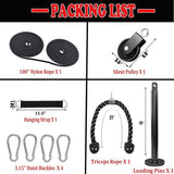 Fitness Professioneel Kabel Machine-Systeem Kabeltrek Fitness Thuis Gym Triceps Fitnessapparaat voor Vrouwen Mannen LAT Bar Fitness Trainingsapparatuur