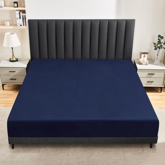 Matrasbeschermer, waterdicht, 160 x 200 cm, incontinentie-hoeslaken, ademende matrasbescherming, laken, vochtbescherming, hoeslaken, incontinentie-onderlegger, wasbaar op 60 graden,