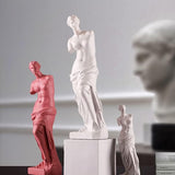 Harsmateriaal: dit beeld is gemaakt van hoogwaardige, niet-giftige hars voor maximale duurzaamheid