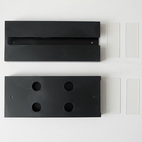 2 stuks wijnglashouders, omgekeerde wijnglashouders, hangende wijnglashouder, voor familie, restaurant, hotel, bar (zwart)