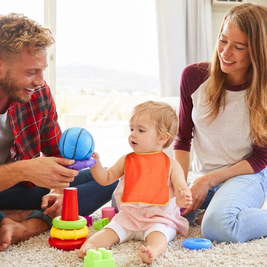 Babyslabbetje, babyslabbetje van katoen, badstof, slabbetje, waterdicht, peutervoederslabbetje voor baby's, jongens en meisjes peuters
