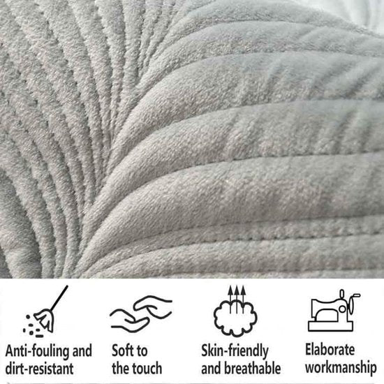 Hoes Hoekbank L-vorm Waterdichte Bankbeschermer Antislip Hond Kat Bankhoes Hoekbank U-vorm Deken Universele 3/2/4/1-zitsbank, 1-70 x 70 cm