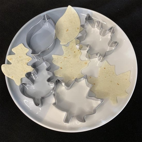 Herfstbladeren cookie cutter set