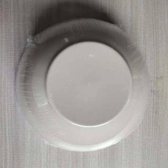 Mengkom, set van 6, plastic Nist slakom met deksel, kom met deksel, inclusief 2 vorken en 4 maatlepels, BPA-vrij en stapelbaar, ideaal voor mixen en serveren (kaki, 18)