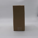 Decoratieve glazen bloemenvaas van glas met metalen standaard met hoogwaardige schilderkunst