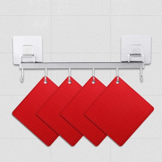 Siliconen pannenlap Potonderzetter Vaatwasmachinebestendig Hittebestendig Antislip en hittebestendig tot 250 °C