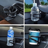 Auto-bekerhouder, verstelbare bekerhouder, drankhouder met 7,8 cm diameter voor ventilatie, softdrinks, water, koffie en flessen