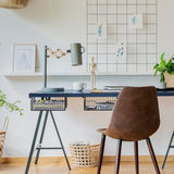 Set van 2 hangmanden, metalen hangmand, opbergorganisator voor onder de kast, perfecte opbergmand voor keuken, bureau en voorraadkast - zwart