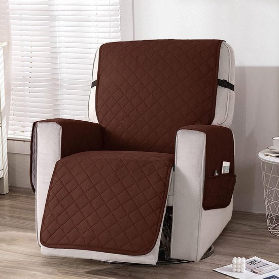 Fauteuilbeschermer voor relaxstoel, fauteuilkussen, anti-vlek stevige ligstoelhoes, sofa gooien bankhoes voor waterdichte meubelhoezen voor honden huisdieren