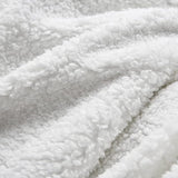 Knuffeldeken, wollige deken, grijs - warme Sherpa deken 150 x 200 cm, dikke bankdeken en woondeken XL, zachte fleecedeken, bankdeken, XL voor de winter