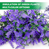 Lavendel Kunstmatige 8 Bundels Kunstbloemen Lavendelstruiken Kunstbloemen Kunstmatige Decoratie voor Buitentuin Buitenbalkon