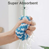 Microfibre Cleaning Cloths, Pack of 12 Kitchen Cleaning Cloths, Universal Cleaning Cloths (25 x 24 cm, Mixed Colour)