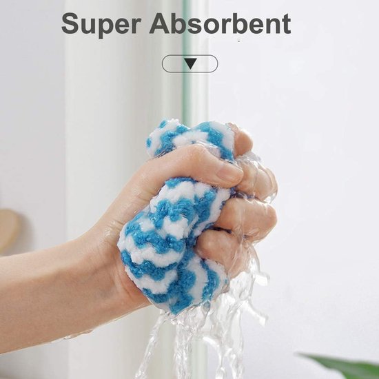 Microfibre Cleaning Cloths, Pack of 12 Kitchen Cleaning Cloths, Universal Cleaning Cloths (25 x 24 cm, Mixed Colour)