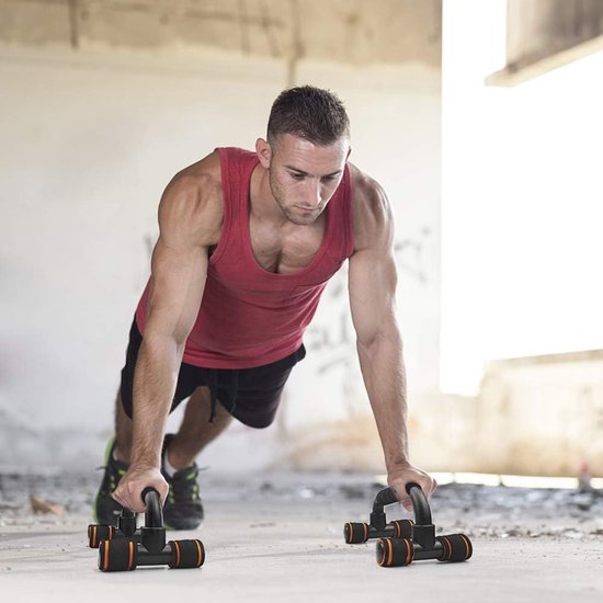 Push-ups, push-upgrepen, set van 2 push-upgrepen met antislip, professionele push-up bars voor spiertraining en krachttraining
