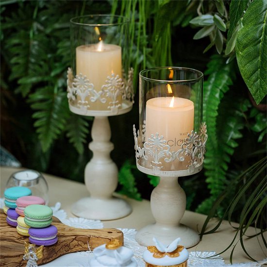 archaistische ijzeren kandelaar romantische bruiloft ijzeren lampenkap kandelaar romantisch diner bij kaarslicht creatieve kandelaar woondecoratie eettafel kandelaar, S+L