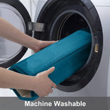 badmat, absorberend, antislip, wasbaar, 51 x 76 cm, blauw