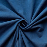 Hoeslaken 120x200cm | 100% gekamd katoen 165gsm | Bedlaken 120x200 tot 25 cm matrashoogte | Jersey | Premium kwaliteit | Mooie kleuren | donkerblauw | 120 x 200 +30