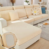 Sofa Seat, Cushion Cover, Stretch Sofa Cover, Universal Elastic Sofa Seat Cover, Non-Slip Sofa Cover Protective Cover for Sofa Cushion L-Shaped Chaise Lounge Furniture Protection