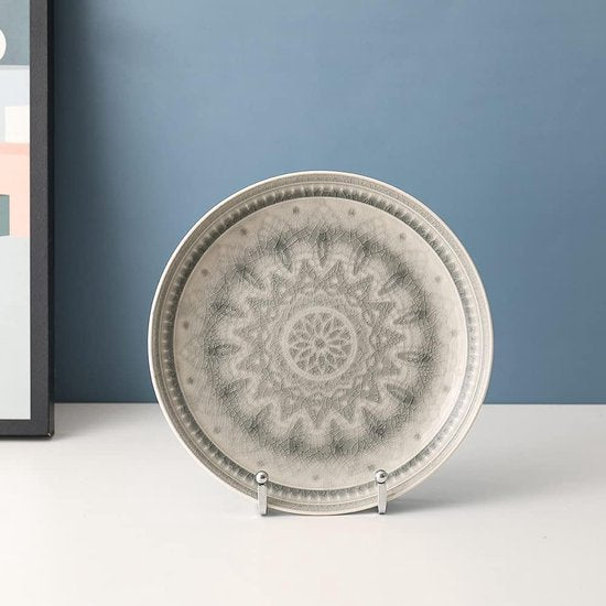 Ezel staander plaat standaard metaal - 4 stuks bordenstandaard - decoratieve bordenhouder - decoratieve plaat houder - 4,5 inch ijzeren ezel voor borden | foto | boeken | afbeelding | fotolijst
