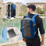 Lockable Backpack with Organiser Compartment and Useful Tablet Compartment