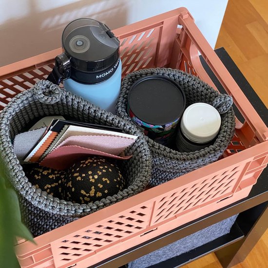 Opberger Donkergrijs