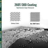 Mini Kleine Paraplu Zakparaplu met 6 Ribben, 260T Stof en Aluminium Paraplubak, Paraplu Compact Opvouwbaar Lichtgewicht Outdoor UV-bescherming Paraplu's