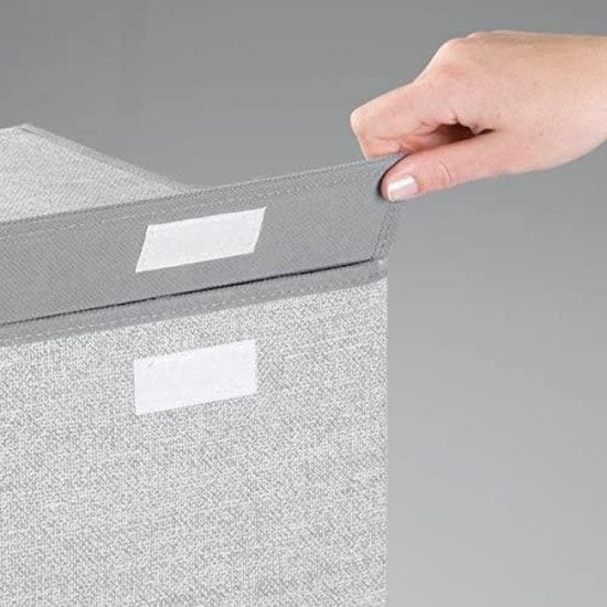 Wasmand - voor badkamer of slaapkamer - opvouwbaar/ook geschikt voor kinderen - grijs