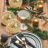 Set van 3 decoratieve ballen 4" decoratieve glazen ballen mozaïek ballen voor vazen ​​kommen tafel centerpieces decoraties ornamenten voor thuis feest mantel vakantie