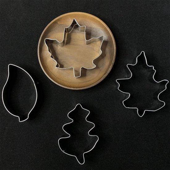 Herfstbladeren cookie cutter set