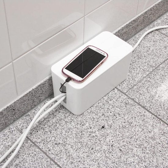 Kabeldoos, wit klein