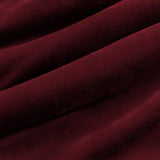 Bankdeken, knuffeldeken, 210 x 240 cm, warme Sherpa-bank, werpdeken, dikke bankdeken, bankdeken, pluizige deken voor bank, Bordeaux