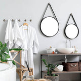 4 x wandhaken, kledinghaken, wandhanddoekhaken, echt geborsteld roestvrij staal, roestvrij, badkamerhanddoekhouder voor wandmontage inclusief montageset, modern, rond, lengte: 25 mm