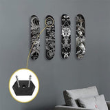 2 stuks skateboard wandhouder skateboard houder muur skateboard display skateboard rack voor skateboard dek display en opslag