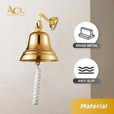 Collecties Messing Wandbel Matitimes Scheepsbel Scheepsbel 3"