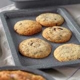 Bakvorm, 24 cm, rond, grijs