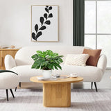 37 cm kunstmatige Monstera-plant - decoratieve kunstplanten binnen - esthetische kunstmatige tropische planten voor slaapkamer, kantoor, woondecoratie