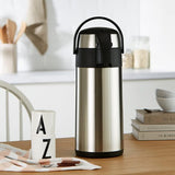 Flasks Isolierkanne, 18/10 Edelstahl, Argent, 5 Litre